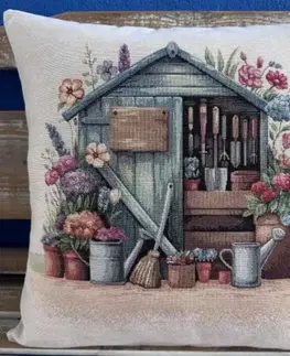 Posteľná bielizeň Kinekus Obliečka na vankúš gobelínová celoročná GARDEN II, 42x42cm