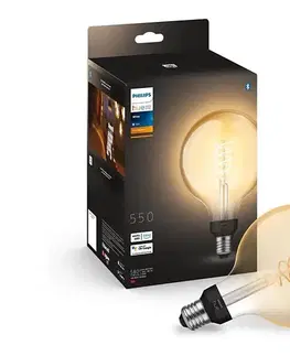 LED osvetlenie LED Stmievateľná žiarovka Philips Hue WHITE FILAMENT G125 E27/7W/230V 2100K 8719514343023