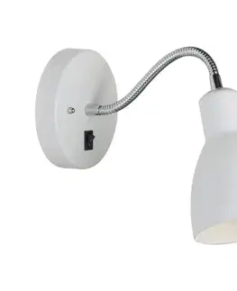Svietidlá Nordlux - Nástenné svietidlo CYCLONE 1xE14/15W/230V biela 2512741001
