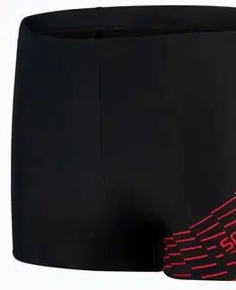Plavecké plavky Speedo Medley Logo Aquashort Veľkosť: 4