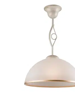 Svietidlá  Luster na tyči RETRO II 1xE27/60W/230V LM 1.24 BIAŁY