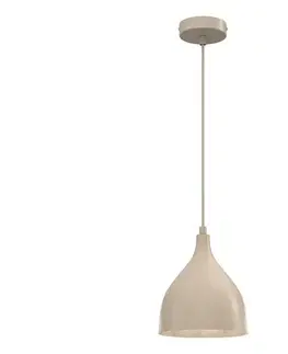 Svietidlá  Závesný luster na kábli NOAK CLASSIC 1xE27/15W/230V béžový 6229