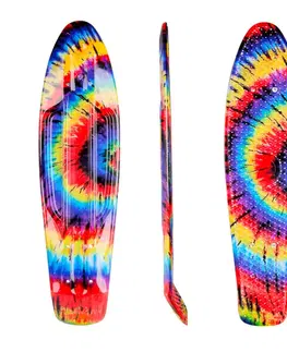 Skateboard dosky Doska pre pennyboard WORKER Ecidy 22.5*6" duhový vír