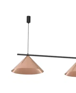 Svietidlá  Luster na lanku CAPITAL 2xGX53/15W/230V ružové zlato MLP0944