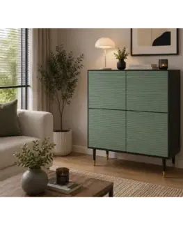 Komody ArtMadex Komoda IMPERIAL I05 | pistáciová