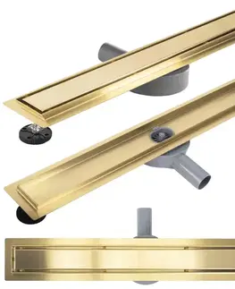 Sprchovacie kúty REA - Odtokový žľab Neox pre Brush Gold 100 REA-G2850