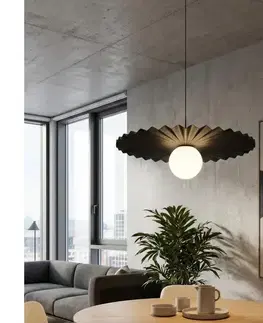 Svietidlá EMIBIG Závesný luster na lanku UMBRA 1xG9/8W/230V čierny 1726/1