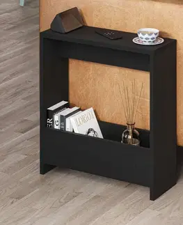 Konferenčné stolíky Príručný stolík / Odkladací stolík Simpi - Black Wood