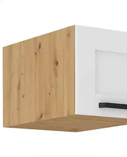 Kuchynské skrinky visiace Kuchynská skrinka Luna biela matná/artisan 40 Nagu-36 1F