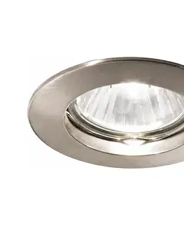 Svietidlá Ideal Lux - Podhľadové svietidlo 1xGU10/28W/230V nikel