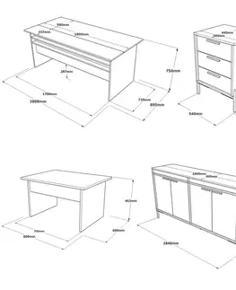 Pracovňa Office Furniture Set Vs9-Cga