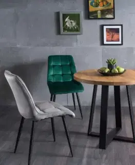 Kuchynské stoličky KIK jedálenská stolička, modrá