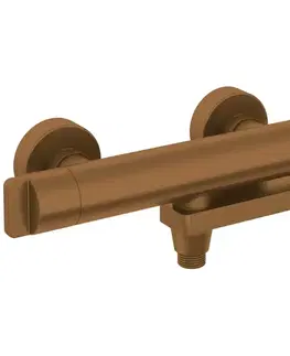 Kúpeľňové batérie DEANTE - Therm brúsené zlato vaňová batéria, termostatická BCH_C1BT
