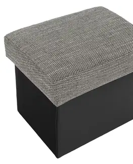 Taburetky NABBI T2 taburetka sivá / čierna