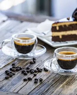 Hrnčeky a šálky 4Home Termo pohár na espresso Style Hot&Cool, 80 ml, 2 ks