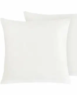 Obliečky Bellatex Bavlnené obliečky na vankúš, biele, 40 ×40 cm, 2 ks, 40 x 40 cm