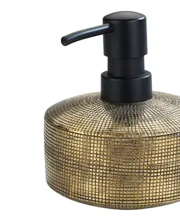 Svietidlá WENKO 24401100 - Dávkovač mydla RIVARA 400 ml zlatý 24401100
