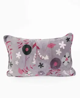 Dekoračné obliečky MKLozkoviny.sk Obliečka na vankúš mikroplyš Exclusive 40 × 60 cm - Dora sivá-  -