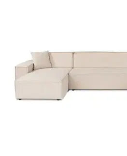 Sedacie súpravy Rohová sedacia súprava / Rohová pohovka Puzzle Corner (Chl-02-C-2R) - Beige
