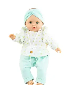 Bábiky a doplnky Paola Reina Bábätko Alex Y Sonia dievčatko v oblečení s hviezdičkami 36 CM