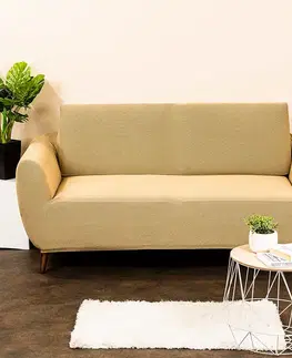 Prehozy 4Home Multielastický poťah na dvojkreslo Comfort béžová, 140 - 180 cm