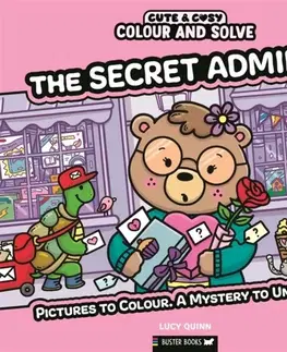 Nalepovačky, vystrihovačky, skladačky Colour and Solve: The Secret Admirer - Lucy Quinn