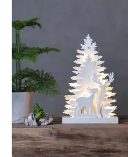 Svietidlá Eglo 410417 - LED vianočná dekorácia FAUNA 10xLED/0,03W/2xAA 410417
