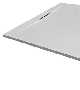 Vane Sprchová vanička obdĺžniková SAT Fusion 100x80 cm liaty mramor Gris Perla SATFU10080GRP SATFU10080GRP