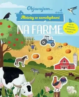 Pre deti a mládež - ostatné Aktivity so samolepkami: Na farme