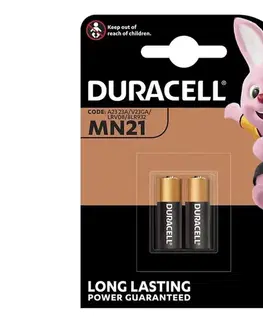 Predlžovacie káble Duracell - 2 ks Alkalická batéria MN21/A23 12V 50 mAh DRB212
