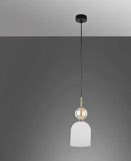 Lampy do obývačky Luster SOPHIA COGNAC 11020 WHITE LW1