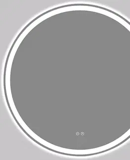 Kúpeľňové zrkadlá CERANO - Kúpeľňové LED zrkadlo Eterno - O 80 CER-8050BD6954