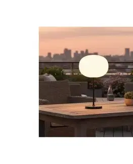 Lampy  LED stmievateľná nabíjateľná vonkajšia stolová lampa VENEZIA LED/2W/5V 2700K IP54 4000 mAh čierna 001436