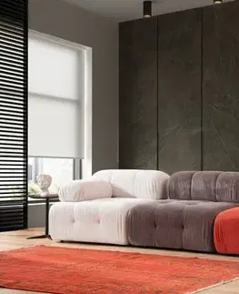 Pohovky a gauče Trojmiestna pohovka Doblo 3 Seater ( L1-O1-1R) - Multicolor