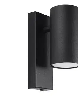 Svietidlá  SL.1077 - Nástenné svietidlo UTTI 1xGU10/40W/230V čierna SL.1077