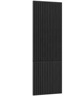 Kuchynské skrinky Čelo skrinky Luxeo F14-D60ZL_D60R ryfla black