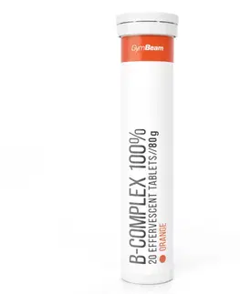 Vitamíny B Gymbeam B-Komplex 100% šumivý1 20 tab. pomaranč