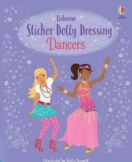 Nalepovačky, vystrihovačky, skladačky Sticker Dolly Dressing Dancers - Fiona Watt,Stella Baggott