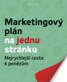 Marketing, reklama, žurnalistika Marketingový plán na jednu stránku - Allan Dib