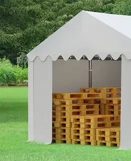 Skladové stany Skladový stan 3x4m biela EKONOMY