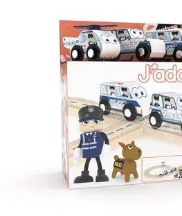 Vláčiky a autíčka J'ADORE Železnica polícia J’ADORE