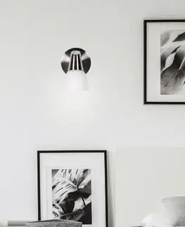 Nástenné svetlá Nástenná lampa 1X40W G9 Matná/Chrómovo biela SELIA