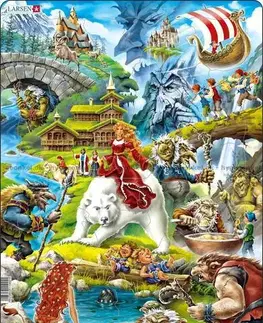LARSEN puzzle Larsen Puzzle Puzzle Rozprávky Larsen US23-ZZ