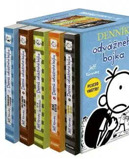 Dobrodružstvo, napätie, western Denník odvážneho bojka box 6 – 10 - Jeff Kinney