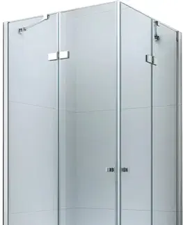 Sprchovacie kúty MEXEN/S - ROMA sprchovací kút 120x120, transparent, chróm 854-120-120-02-00