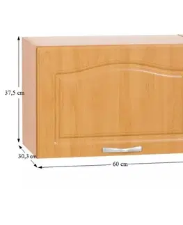 Kuchynské linky Horná skrinka LORA MDF NEW KLASIK W600K Tempo Kondela
