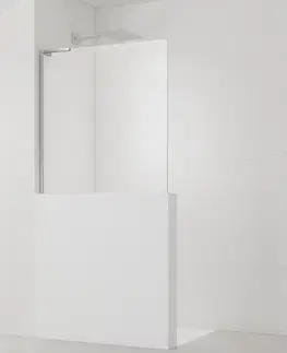 Sprchové dvere Sprchová zástena SAT walk-in 110 cm na zníženú priečku SATBWIS110ZAVL SATBWIS110ZAVL