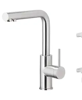Drezové batérie stojankové Drezová batéria Duero Pure Basic Inox s filtráciou vody
