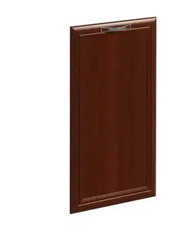 Kuchynské dolné skrinky KONDELA Sicilia dvierka na umývačku s úchytkou 44,6x71,3 cm orech Milano
