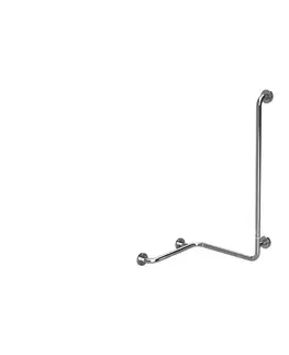 Svietidlá BEMETA Madlo do sprchy 58x118 cm nerez/strieborné 301153021